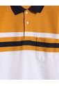 Polo Para Hombre Cuello Tejido Con Bolsillo Color Mostaza Marca Patprimo #44112573 de Patprimo