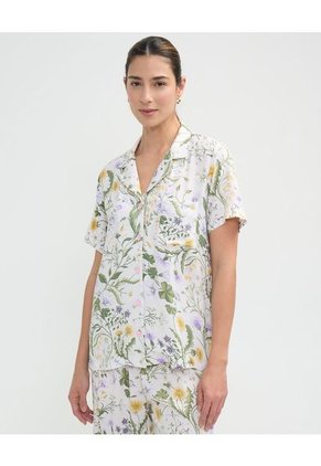 Pijama Para Mujer M/C P/L Color Blanco Marca Patprimo #30040294