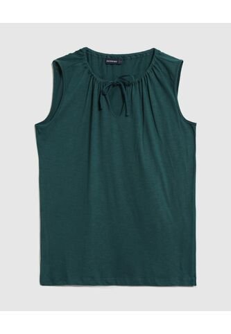 Camiseta Para Mujer Manga Sisa Cuello Redondo Color Verde Marca Patprimo #30093729 Patprimo