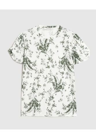 Camiseta Para Mujer Manga Corta Cuello Redondo Color Verde Marca Patprimo #30093733 Patprimo