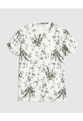 Camiseta Para Mujer Manga Corta Cuello Redondo Color Verde Marca Patprimo #30093733