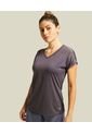 Camiseta Manga Corta Mujer Patprimo Gris 30092455-4032 de Patprimo