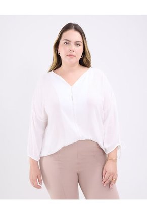 Blusa Para Mujer Manga 3/4 Color Crudo Marca Patprimo #14121383