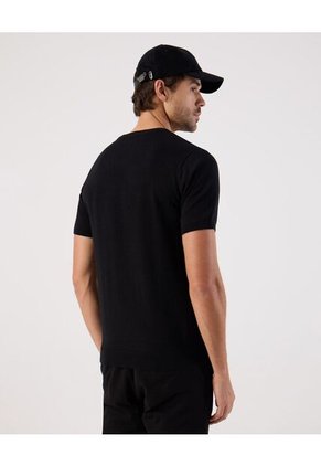 Camiseta  Para Hombre Manga Corta Cuello Redondo Color Negro Marca Patprimo #44090965