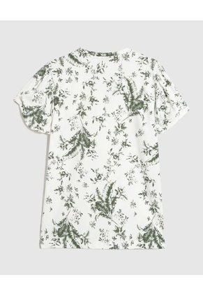 Camiseta Para Mujer Manga Corta Cuello Redondo Color Verde Marca Patprimo #30093733