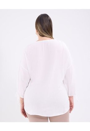 Blusa Para Mujer Manga 3/4 Color Crudo Marca Patprimo #14121383