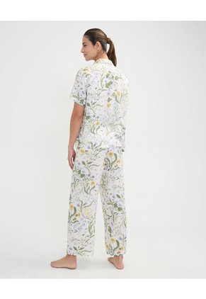 Pijama Para Mujer M/C P/L Color Blanco Marca Patprimo #30040294