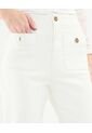 Jean Para Mujer Crop Flare Color Blanco Marca Patprimo #30160399 de Patprimo
