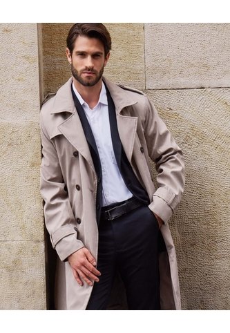 Camisa Formal De Manga Larga Con Bolsillo   Para Hombre Blanco Patprimo Patprimo
