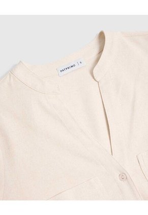 Blusa  Para Mujer Manga Larga Color Beige Marca Patprimo #30123633