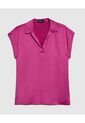 Blusa Para Mujer Manga Corta Color Fucsia Marca Patprimo #30123447 de Patprimo