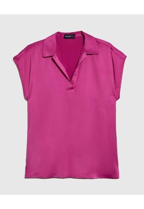 Blusa Para Mujer Manga Corta Color Fucsia Marca Patprimo #30123447