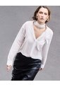 Falda Midi En Efecto Cuero  Para Mujer Negro Patprimo de Patprimo