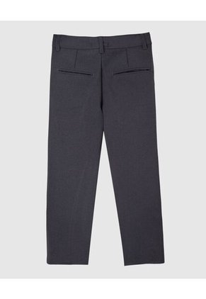 Pantalón Clásico Niño Kids Con Prenses Unicolor  Infantil Niño Gris Patprimo