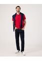 Polo Unicolor   Para Hombre Rojo Patprimo de Patprimo