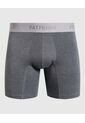 Boxer X1 Para Hombre Fleat Seamer Medio Color Gris Marca Patprimo #44000509 de Patprimo