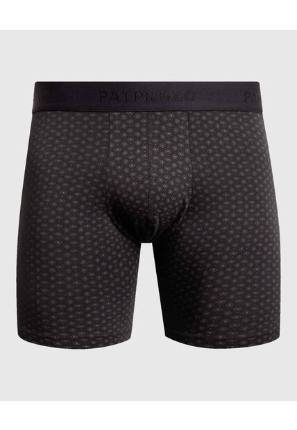 Boxer X1 Para Hombre Fleat Seamer Largo Color Negro Marca Patprimo #44000518