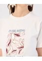 Camiseta  Para Mujer Manga Corta Cuello Redondo Color Blanco Marca Patprimo #30093940 de Patprimo