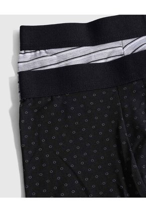 Boxer X2 Para Hombre Fleat Seamer Medio Color Negro Marca Patprimo #44000531