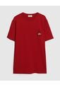 Camiseta Para Hombre Manga Corta Cuello Redondo Color Rojo  Marca Patprimo #44090914 de Patprimo