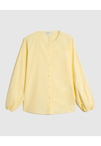 Blusa  Para Mujer Manga Larga Color Amarillo Marca Patprimo #30123616 Patprimo