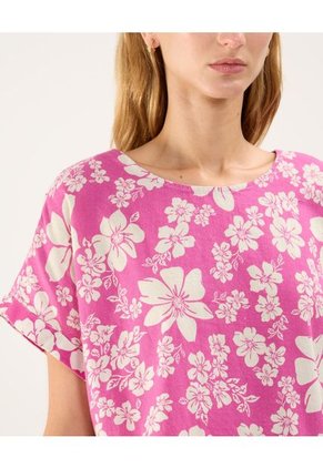 Blusa Para Mujer Manga Corta Color Rosa Marca Patprimo #30123395