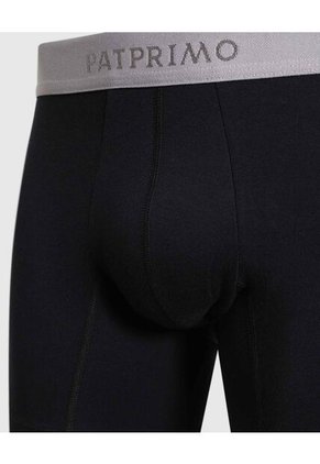 Boxer X1 Para Hombre Fleat Seamer Medio Color Negro Marca Patprimo #44000509