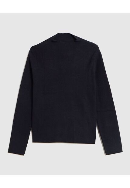 Saco  Para Mujer Cuello Alto O Cuello Tortuga Color Negro Marca Patprimo #30330670