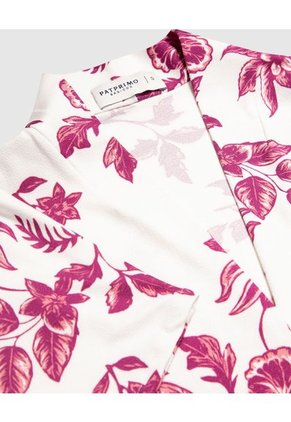 Camiseta Para Mujer Manga Corta Cuello V Color Rosa Marca Patprimo #30093660