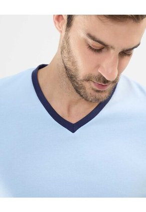 Pijama  Para Hombre M/L P/L Color Azul Marca Patprimo #44040221