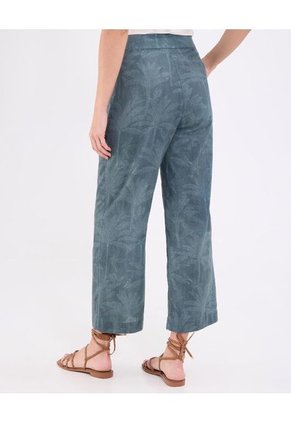 Pantalon Estampado   Para Mujer Verde Patprimo