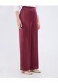 Pantalón En Satin  Para Mujer Vino Patprimo de Patprimo