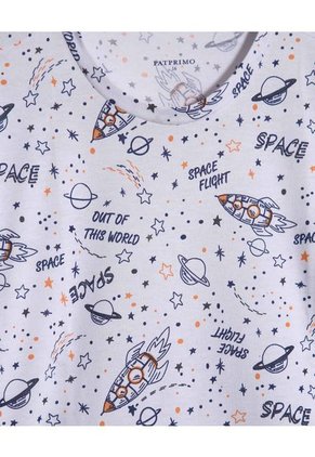 Pijama Para Niño M/C P/C Color Blanco Marca Patprimo #63040047