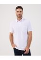 Polo Con Bolsillo   Para Hombre Blanco Patprimo de Patprimo