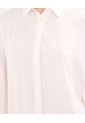 Camisa Con Lunares En Tela  Para Mujer Beige Patprimo de Patprimo