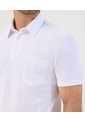 Polo Con Bolsillo   Para Hombre Blanco Patprimo de Patprimo