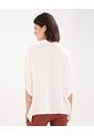Camisa Con Lunares En Tela  Para Mujer Beige Patprimo de Patprimo