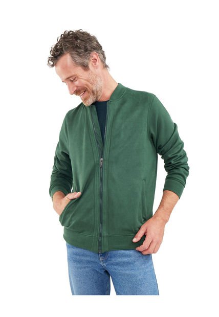 Chaqueta Para Hombre Bomber Color Verde  Marca Patprimo #44080277