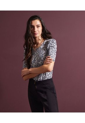 Camiseta Para Mujer Manga Corta Color Azul  Marca Patprimo #30093246