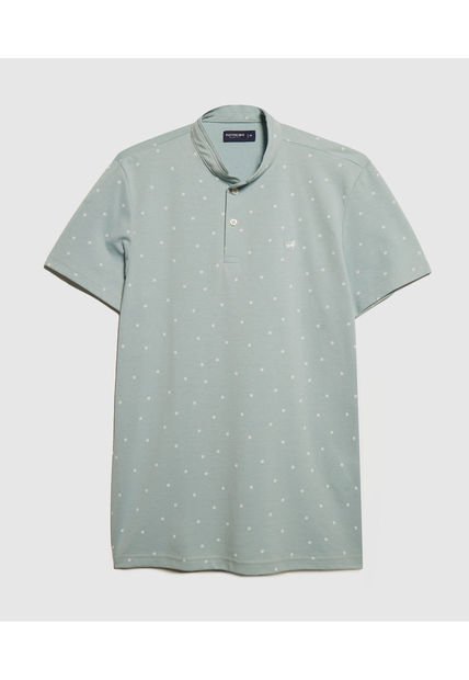 Polo Para Hombre Cuello Mao Sin Bolsillo Color Verde  Marca Patprimo #44112654