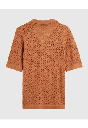 Polo Para Mujer Manga Corta Color Café Marca Patprimo #30110453