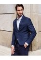Blazer Estructurado Formal   Para Hombre Azul Patprimo de Patprimo