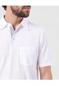 Polo Con Bolsillo De Parche Para Hombre  Para Hombre Blanco Patprimo de Patprimo