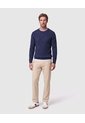Saco De Punto Con Trenzas Para Hombre  Para Hombre Azul Patprimo de Patprimo