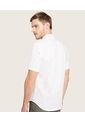 Camisa Para Hombre Manga Corta Con Bolsillo Cuello Casual C Color Blanco Marca Patprimo #44012578 de Patprimo