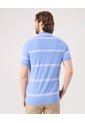 Polo A Rayas Con Bolsillo   Para Hombre Azul Patprimo de Patprimo