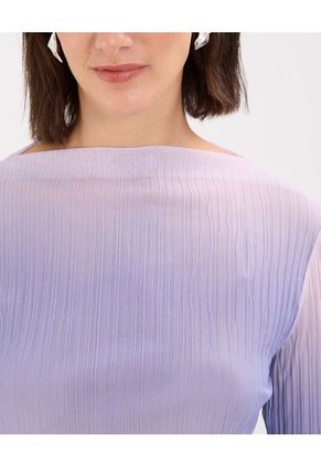 Camiseta Para Mujer Manga Larga Color Morado Marca Patprimo #30093568