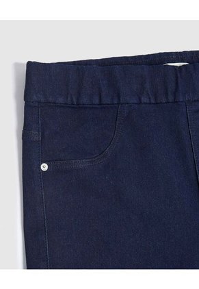 Jegging Unicolor Curvy Para Mujer Azul Patprimo