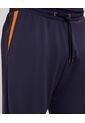 Pantalon Punto Con Cortes En Contraste  Para Hombre Azul Patprimo de Patprimo