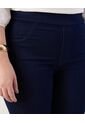 Jegging Unicolor  Curvy  Para Mujer Azul Patprimo de Patprimo